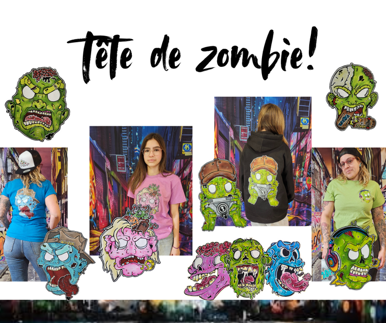 Tête de zombie !
