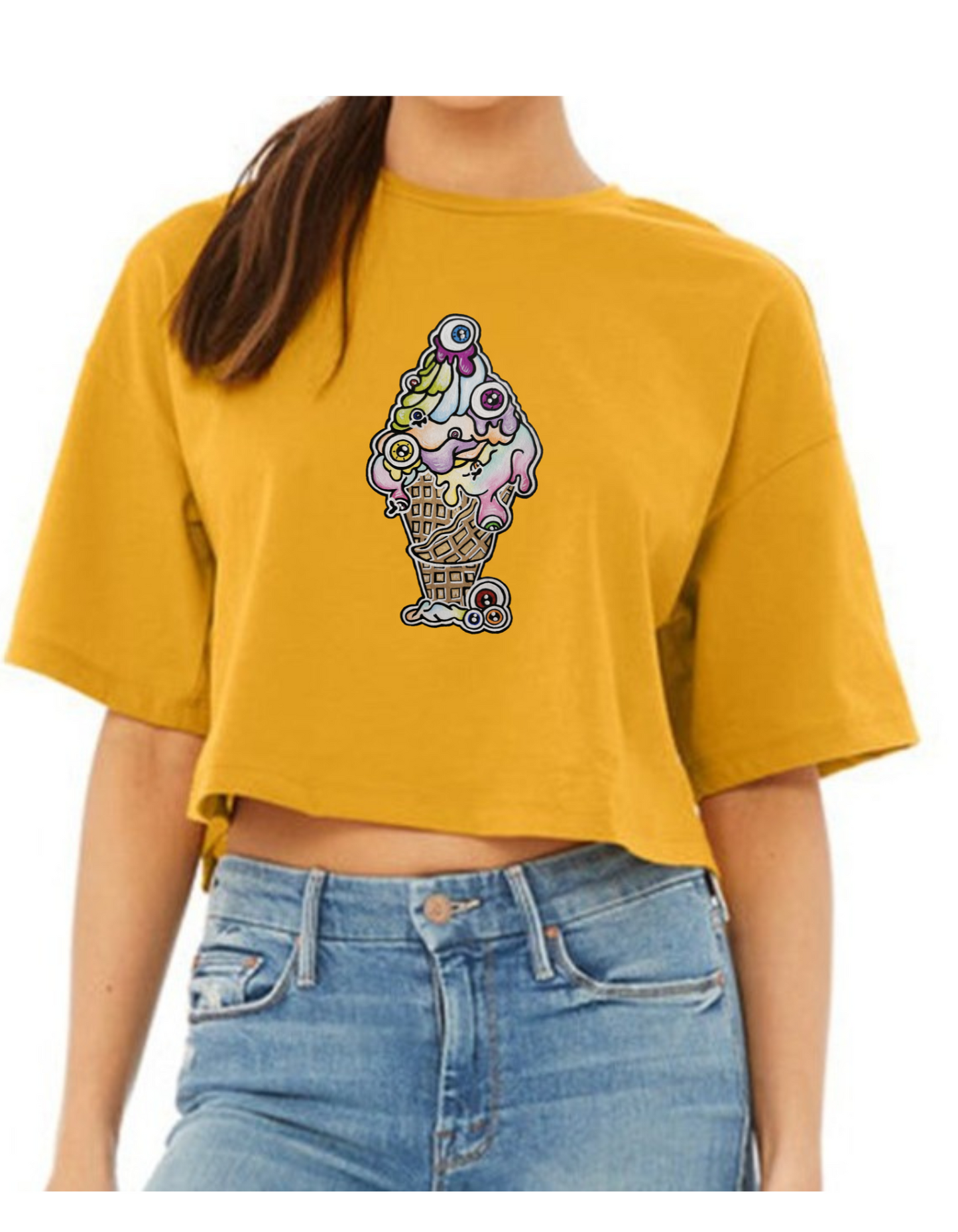 Crop top cornet