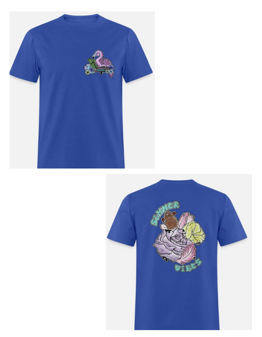 T-shirt combo pour tout-petits flamant rose