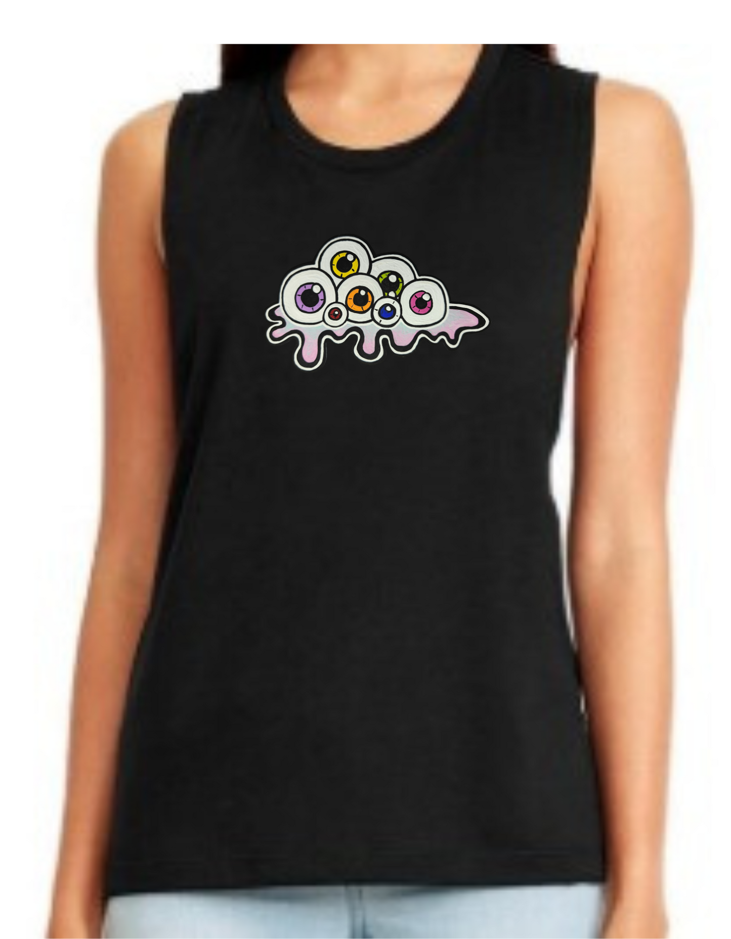 Camisole femme festival muscle yeux