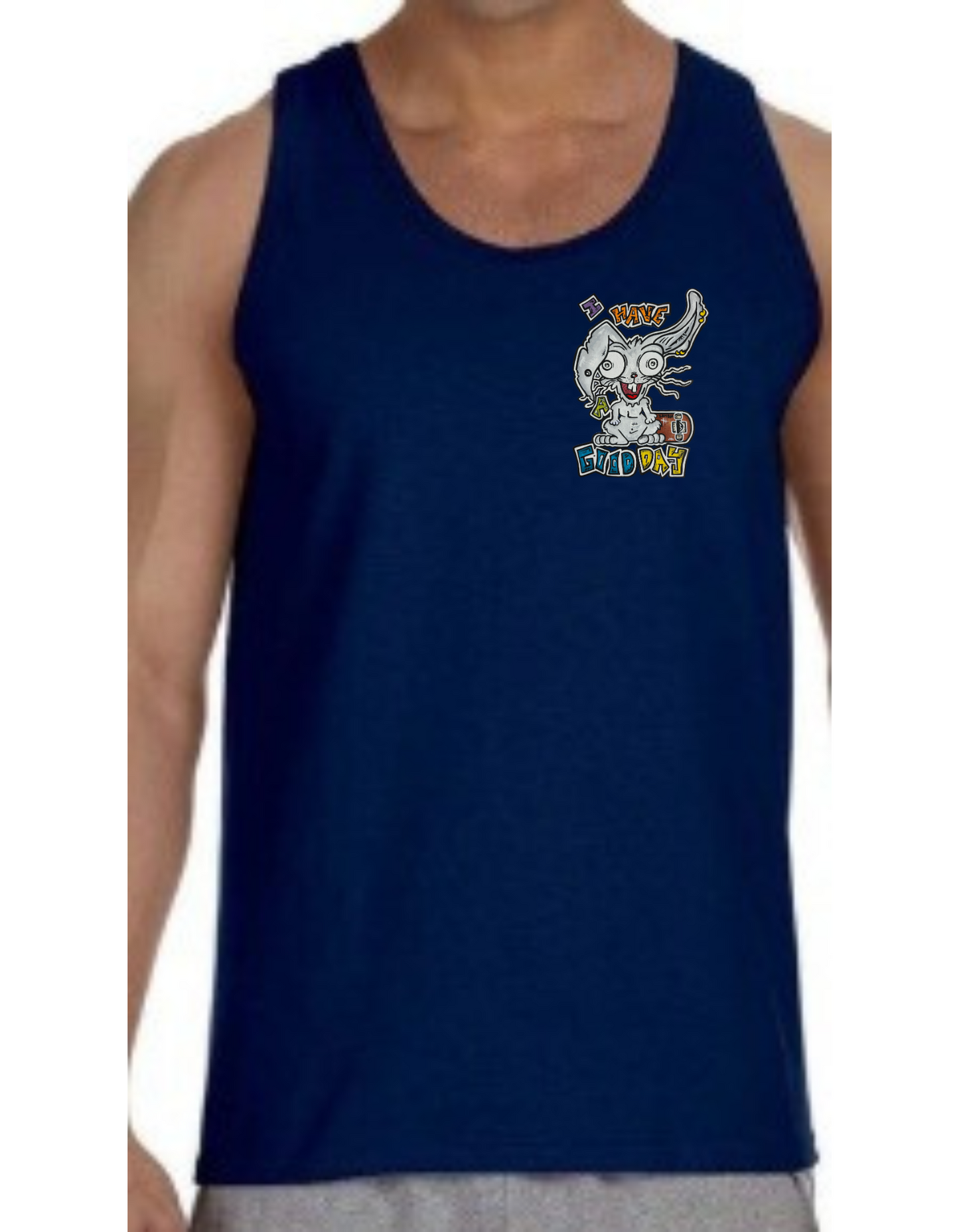 Camisole homme I have a good day