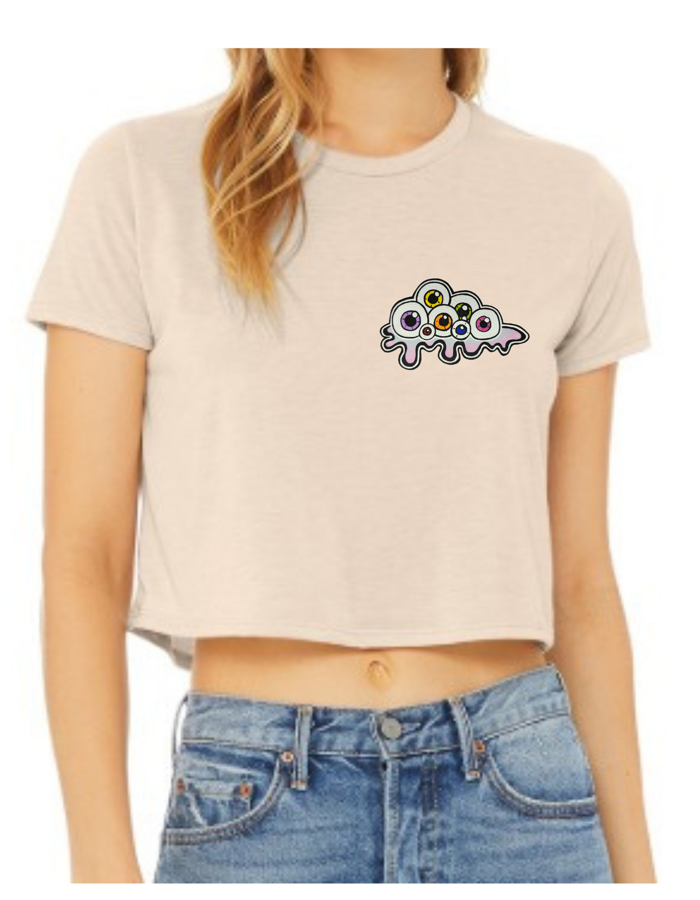 Crop top yeux