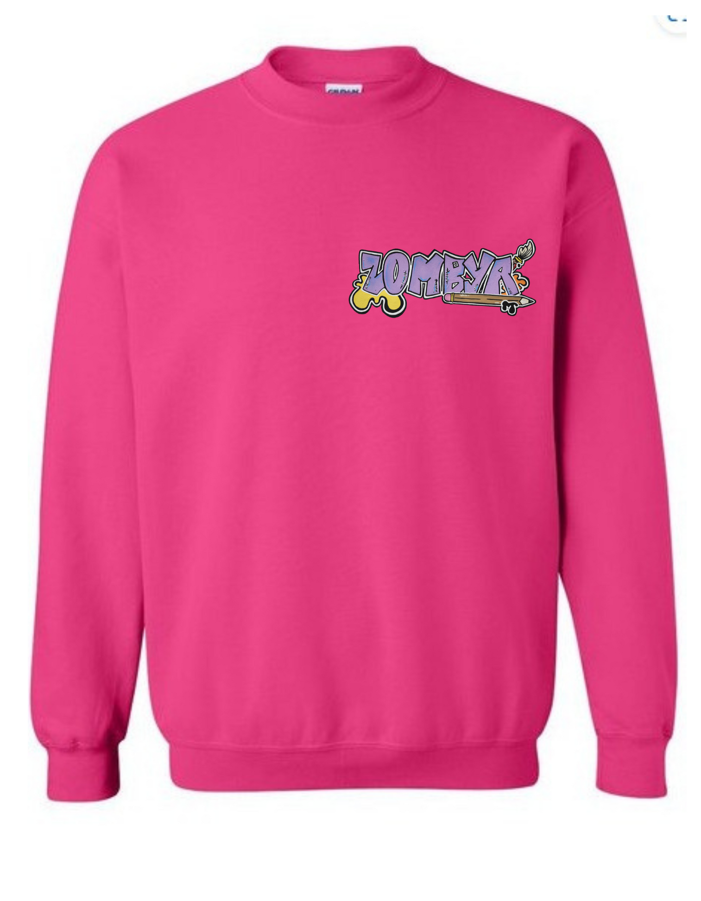 Crewneck zombya pinceaux