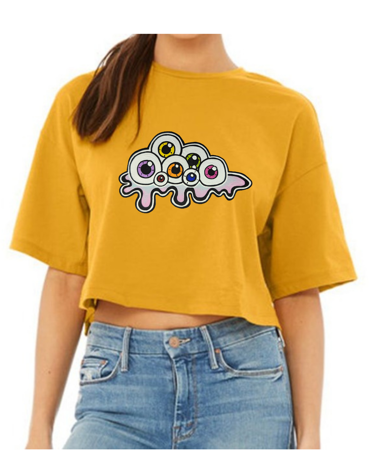 Crop top yeux