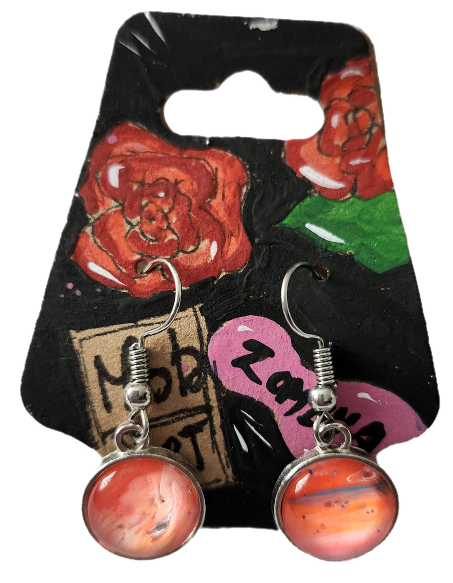 Boucles d'oreilles pendantes ¨Brigitte ¨