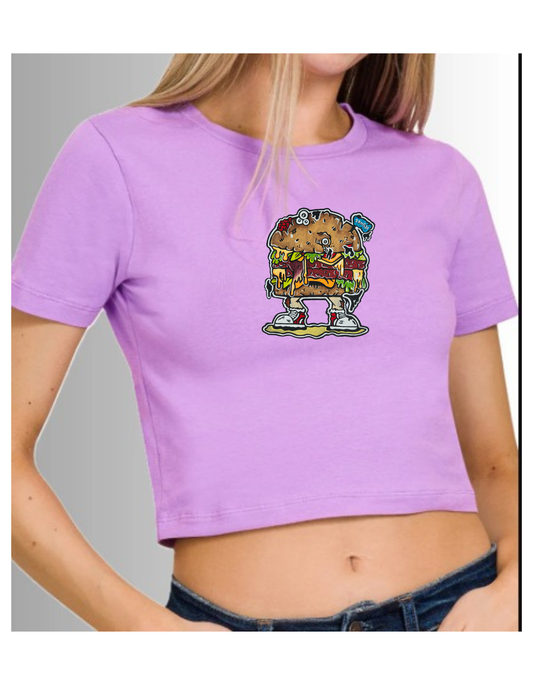 Crop top Hamburger