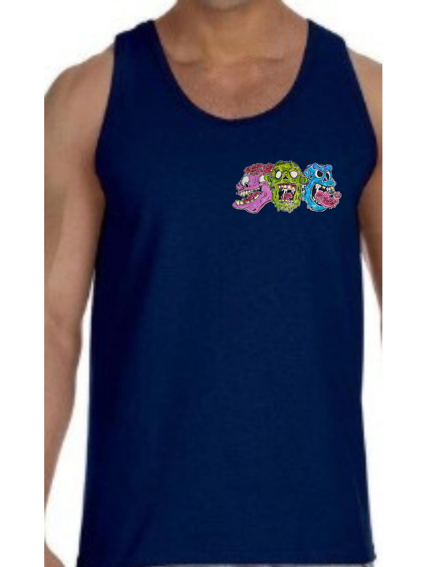 Camisole homme Trio zombies