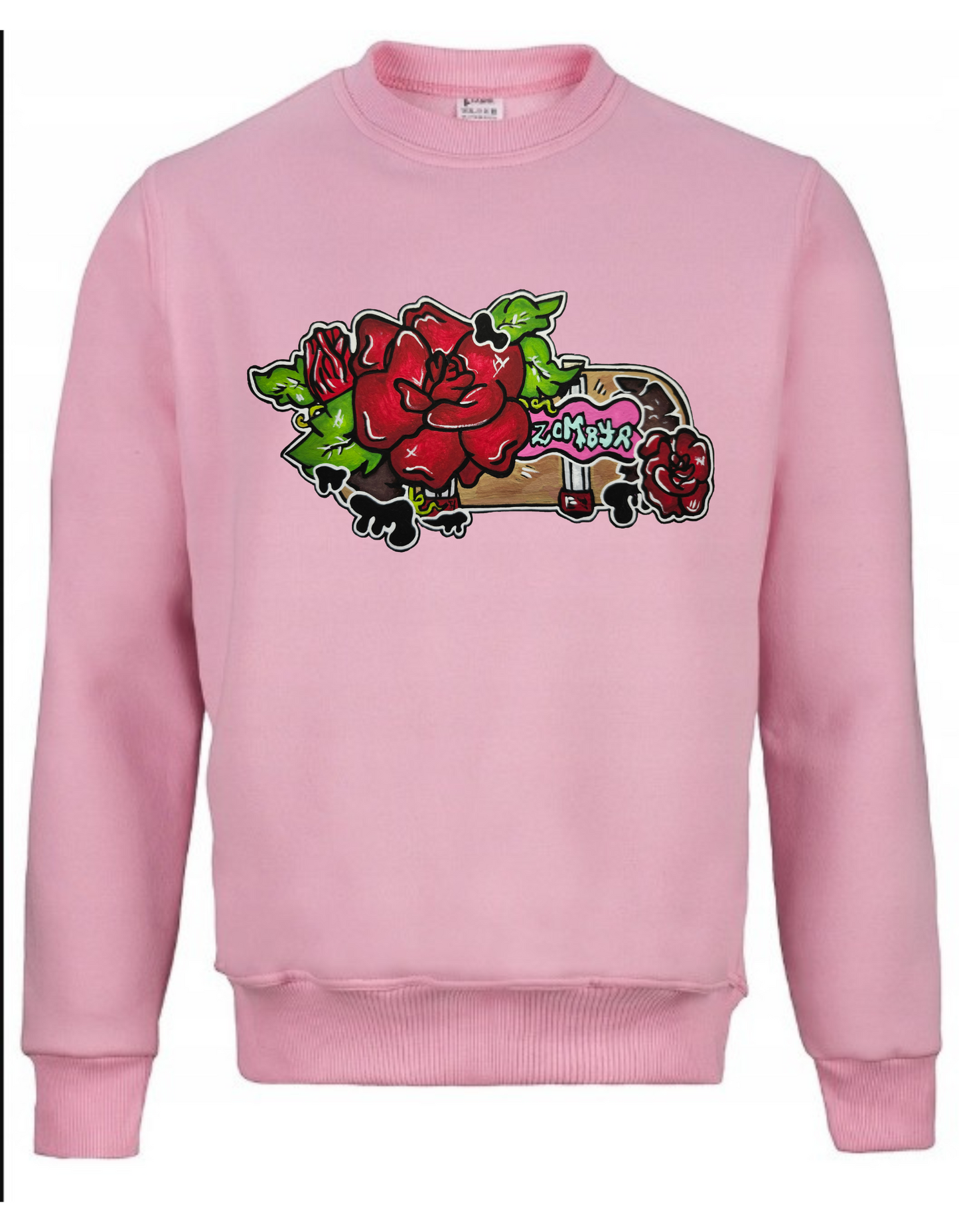 Crewneck skate fleur
