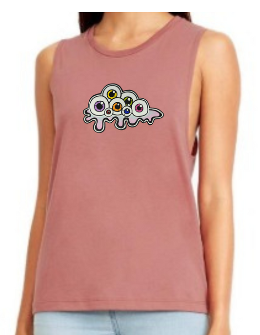 Camisole femme festival muscle yeux