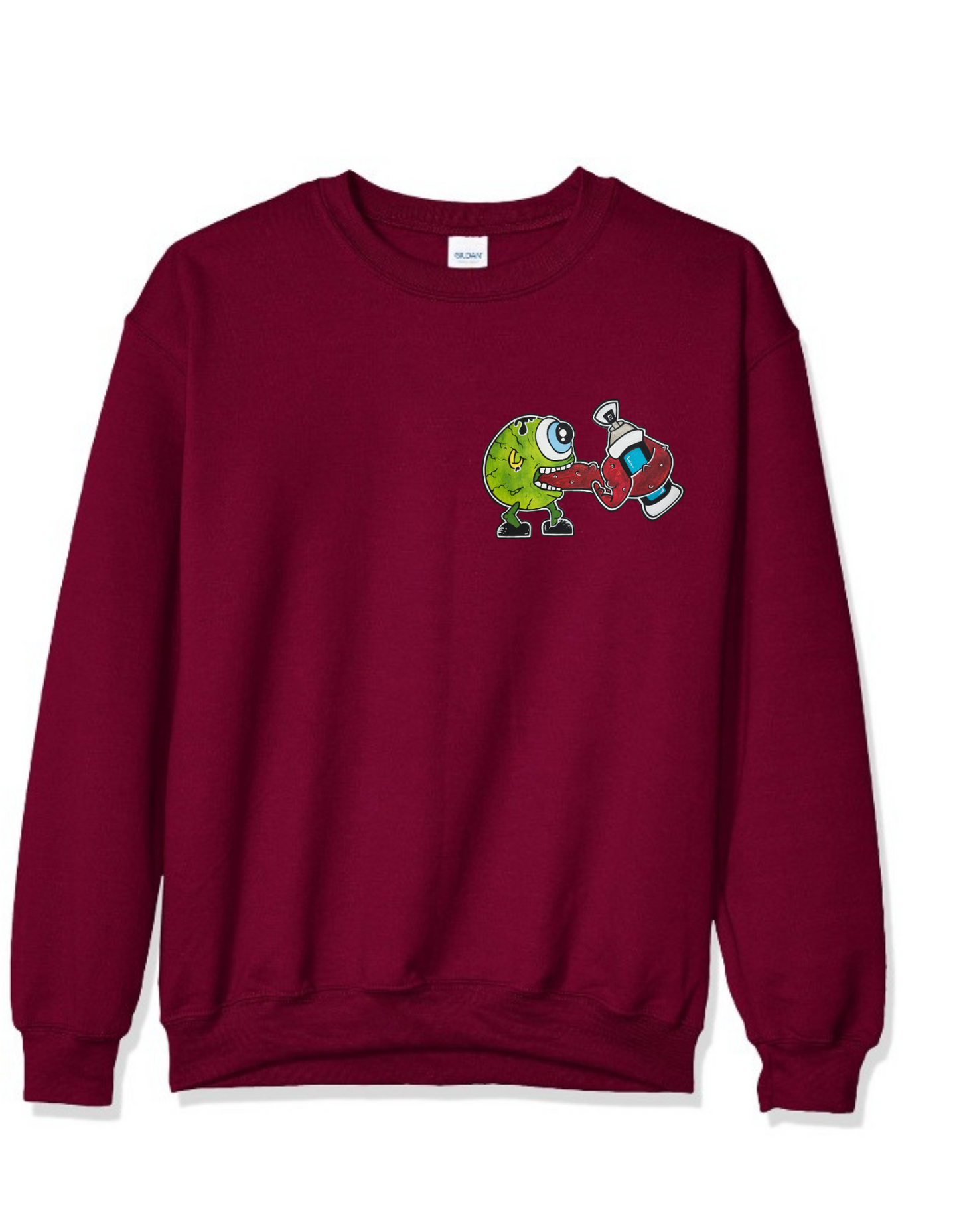 Crewneck monstre oeil vert