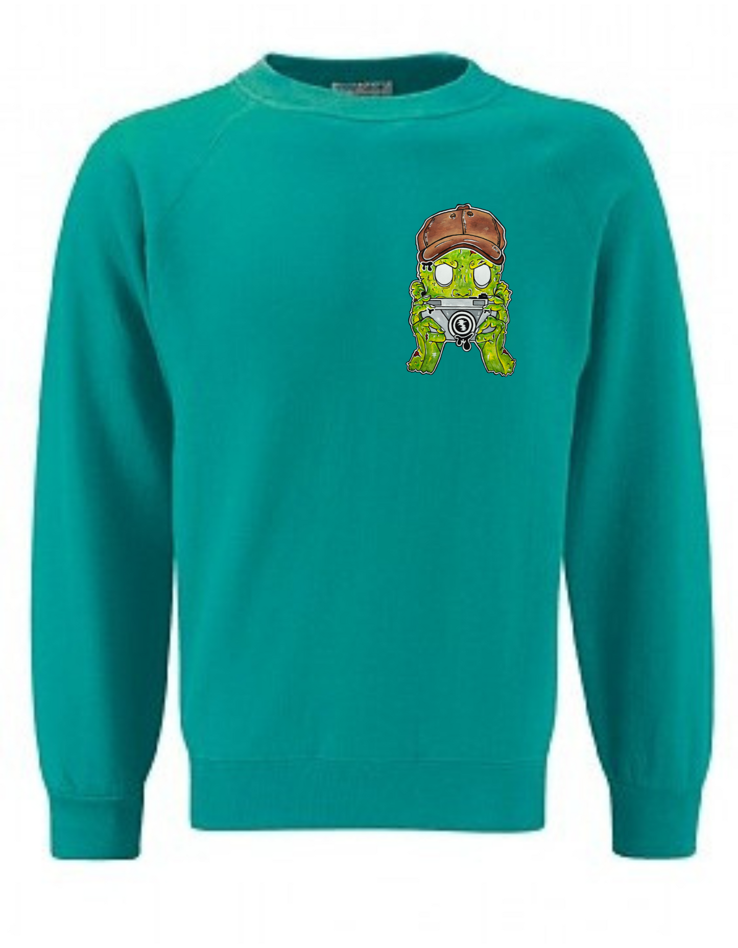 Crewneck zombie photographe