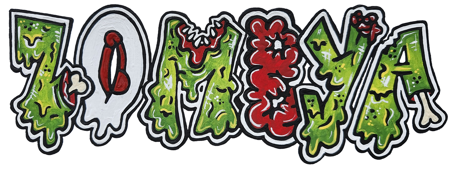 T-shirt zombya avec design de zombie