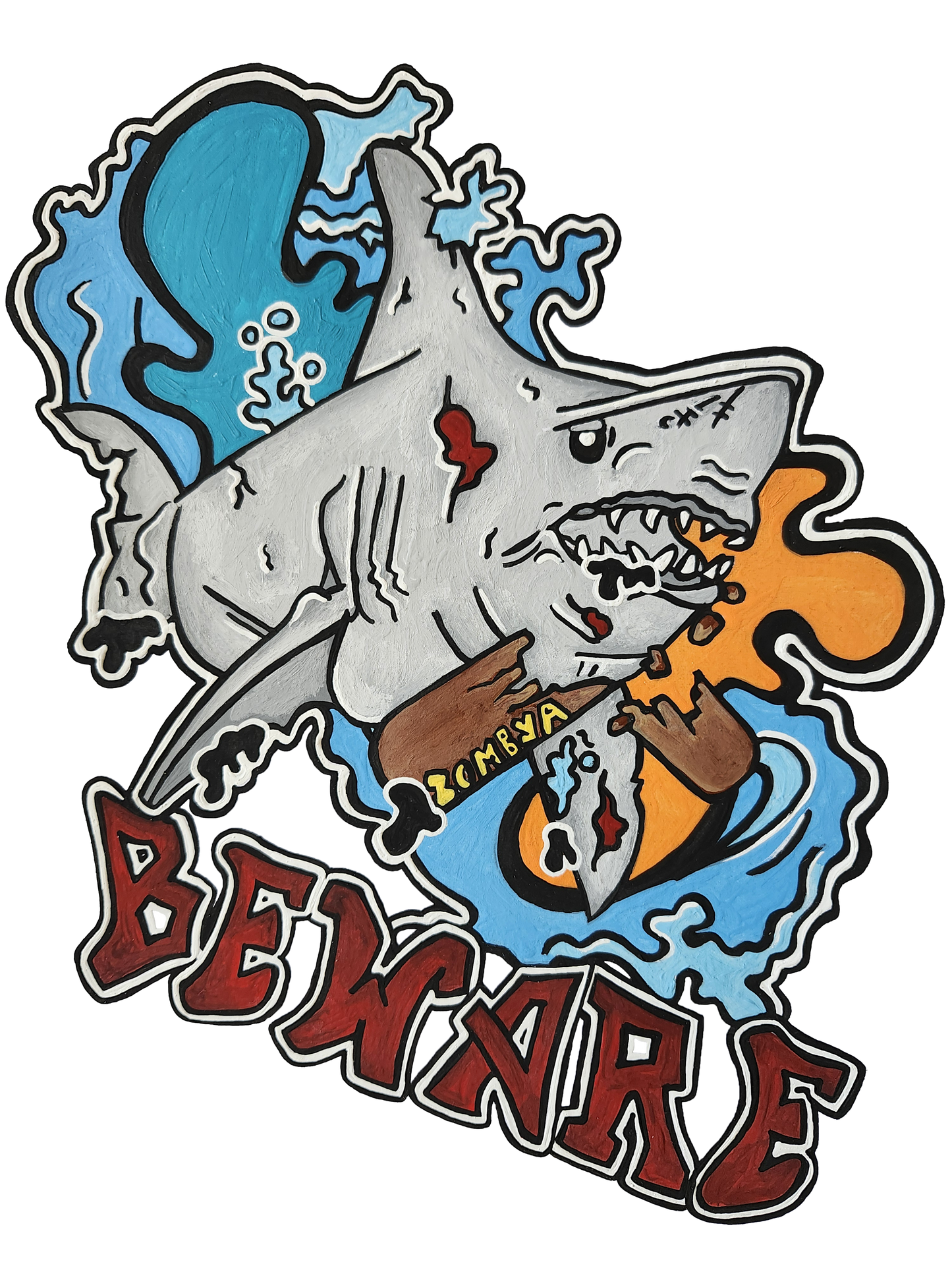 T-shirt requin