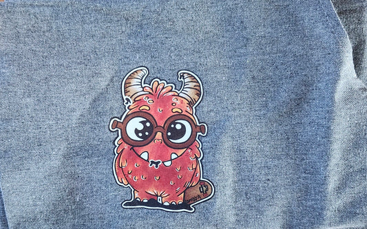 Tablier monstre rouge