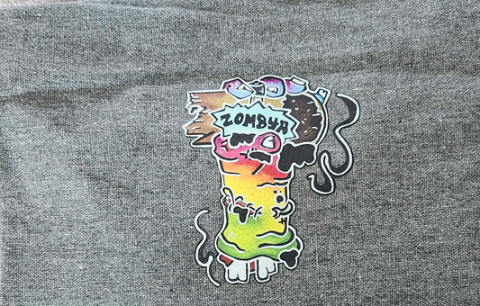 Tablier main multicolore