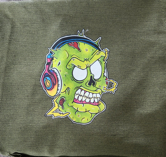 Tablier zombie ecouteur