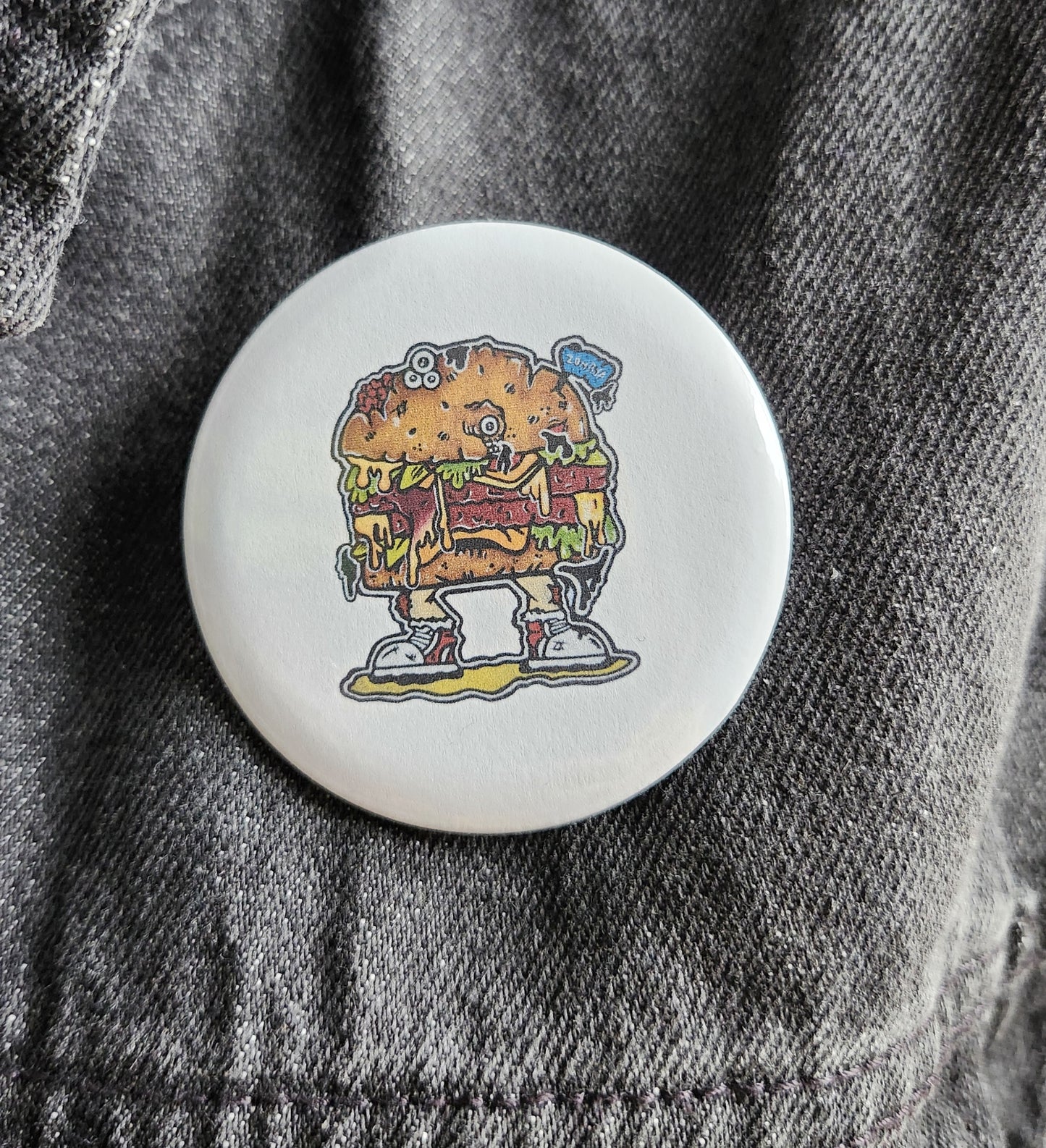 Macaron Hmaburger avec fond blanc