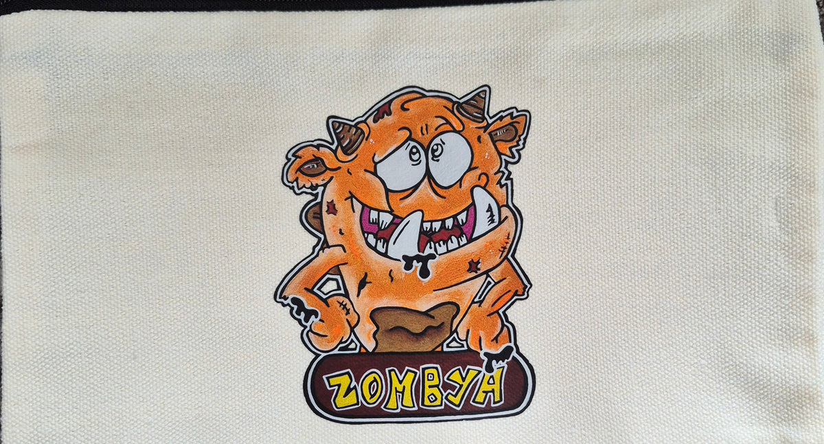 Coffre à crayon Monstre orange