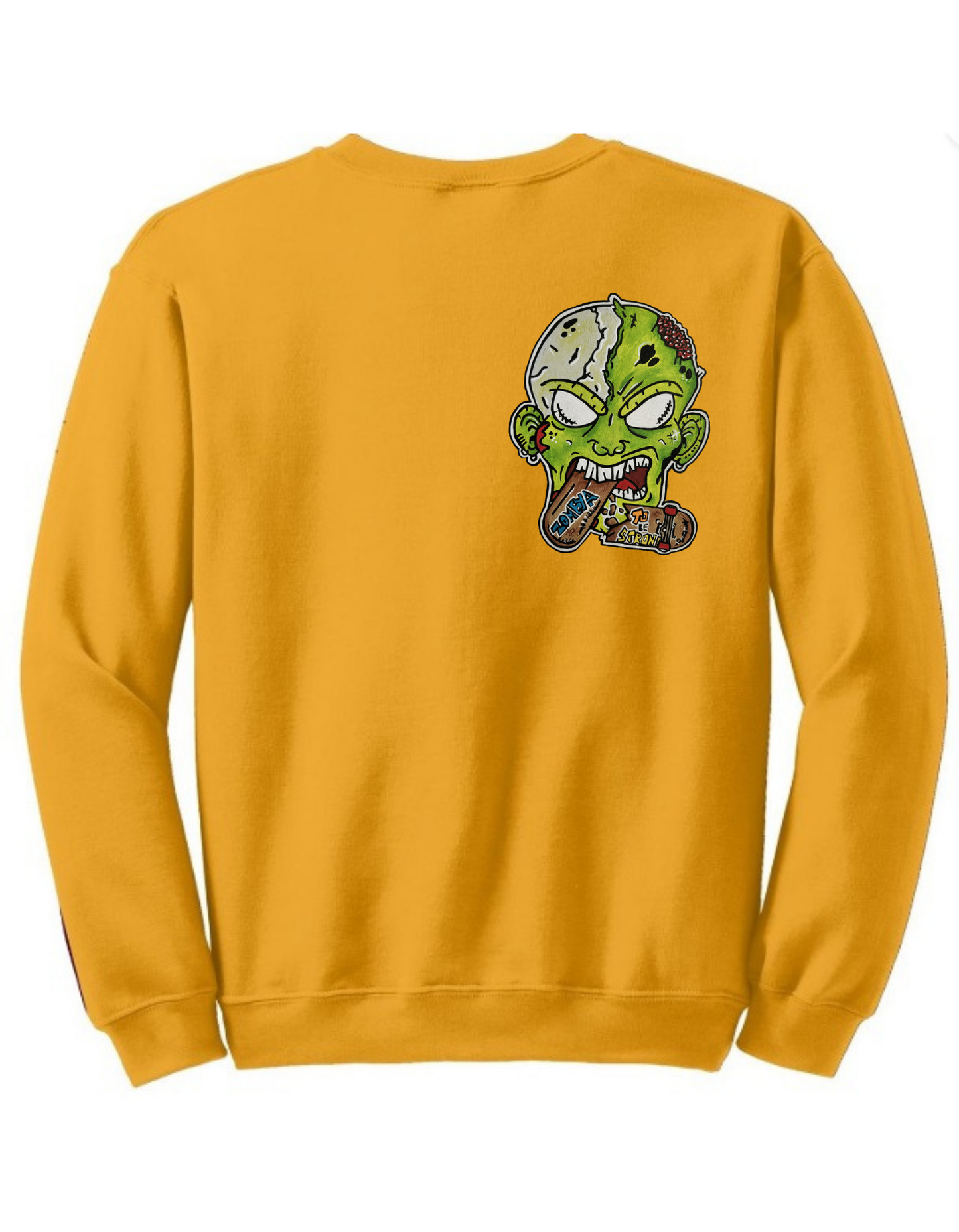 Crewneck zombie mange skate