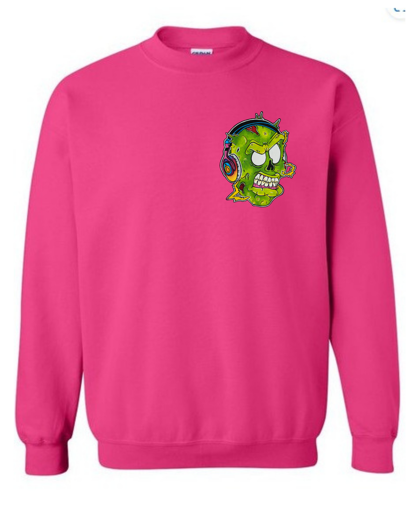Crewneck zombie écouteur