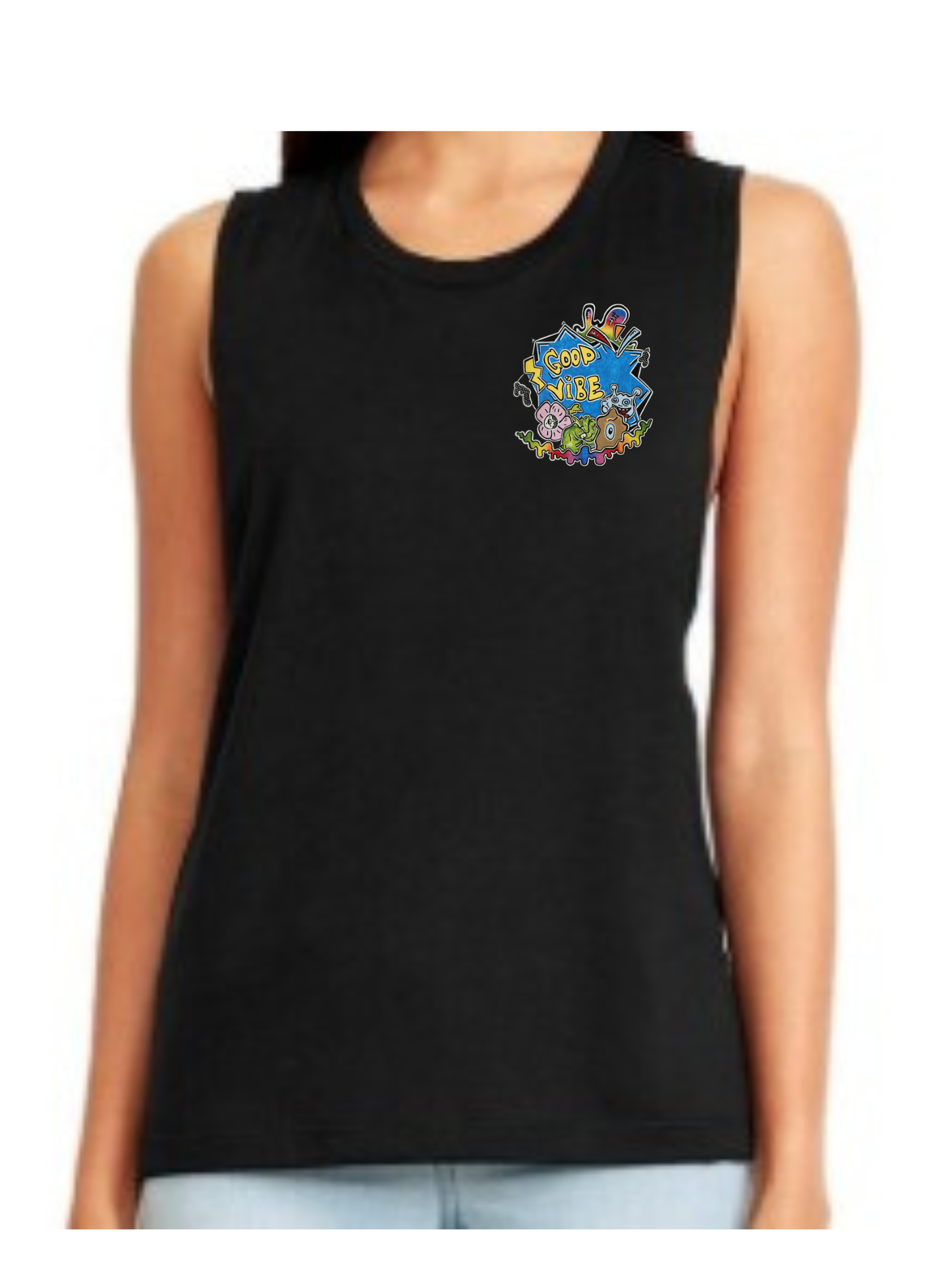 Camisole femme festival muscle Good vibe