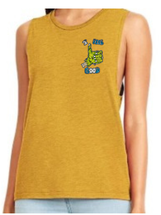 Camisole femme festival muscle I feel good