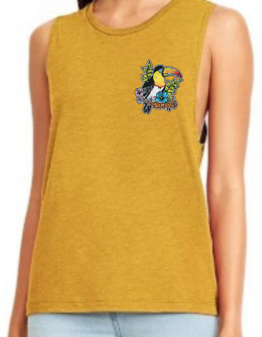 Camisole femme festival muscle Toucan