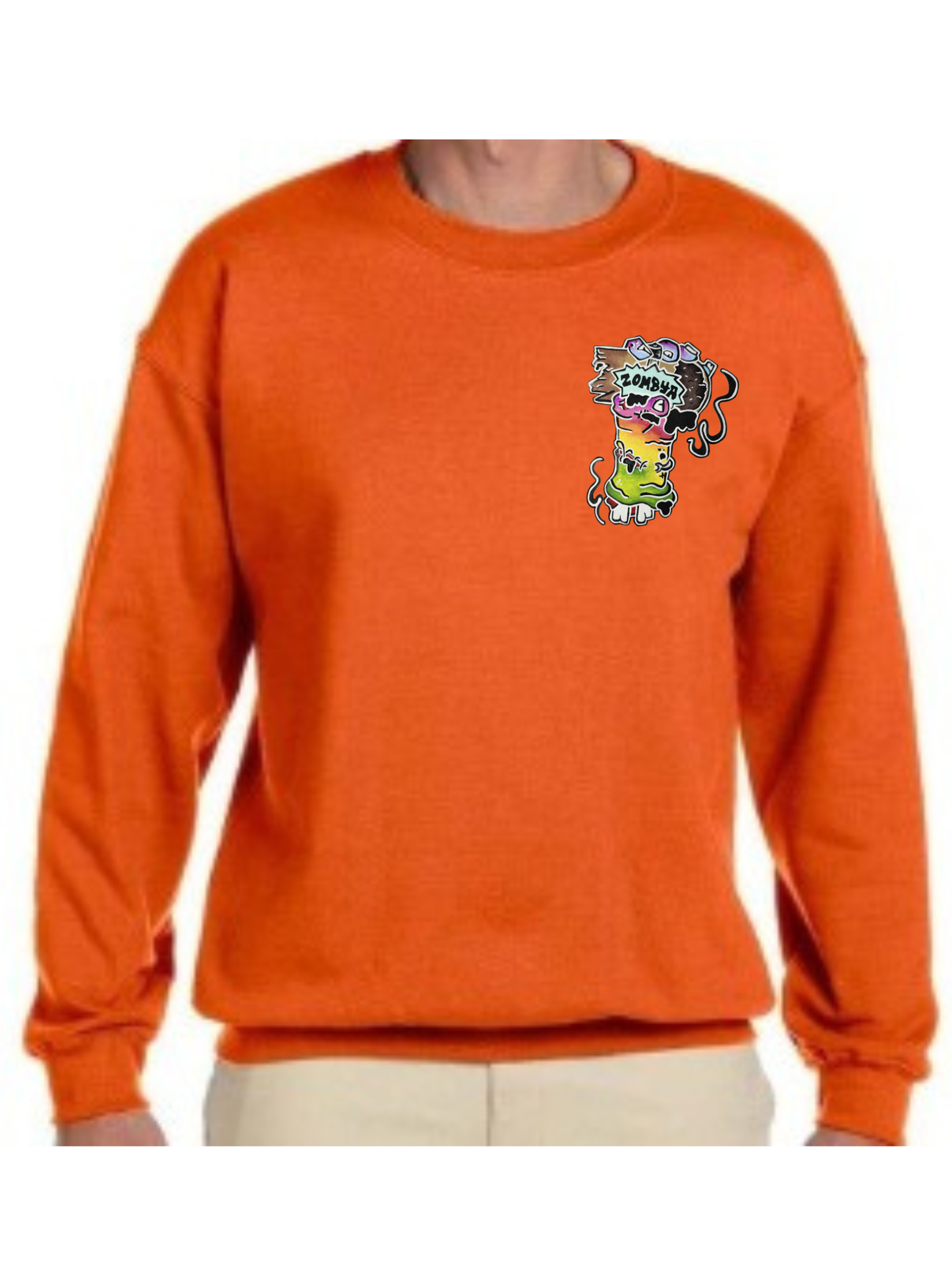 Crewneck Main zombie multicolore
