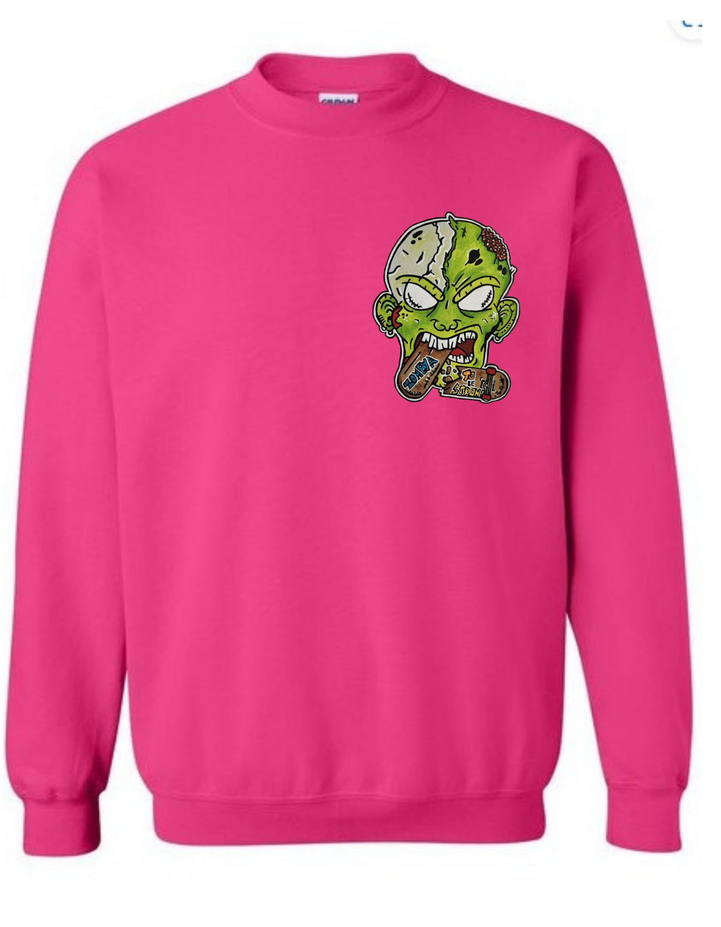 Crewneck zombie mange skate