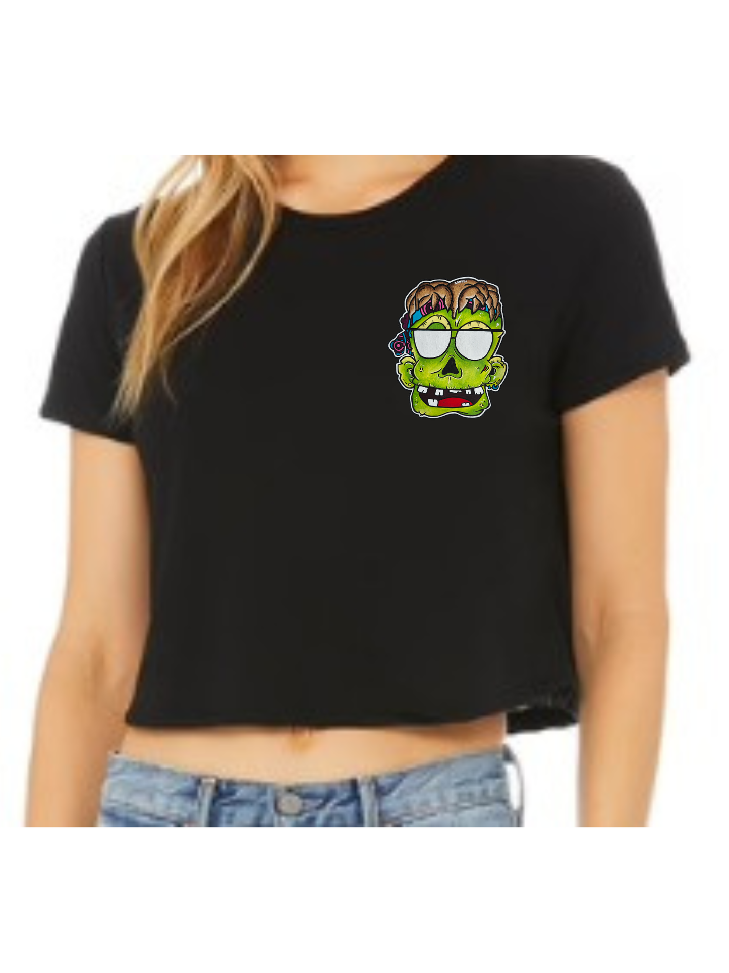 Crop top Zombie lunette de soleil