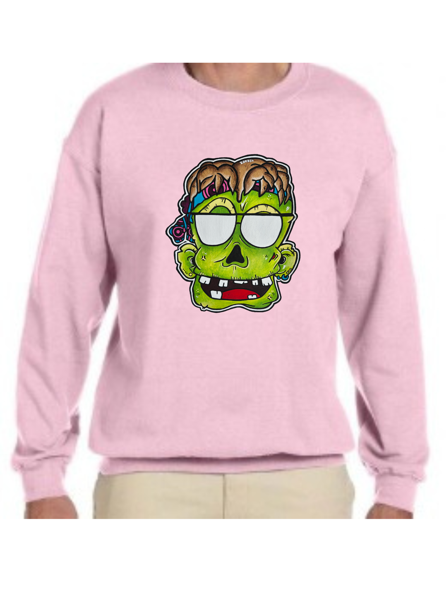 Crewneck Zombie lunette de soleil