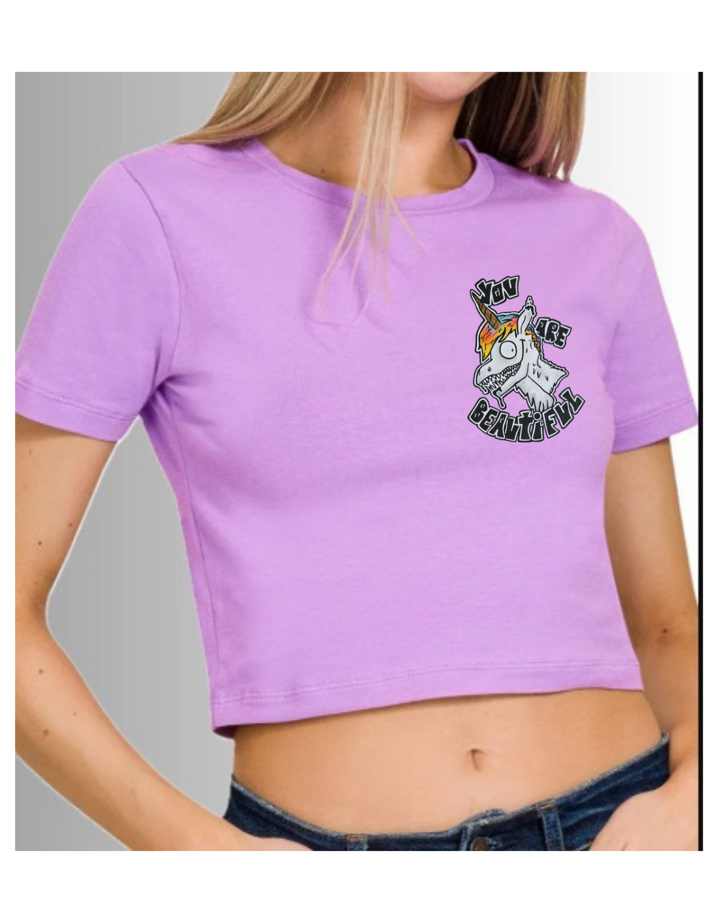 Crop top You are beautiful