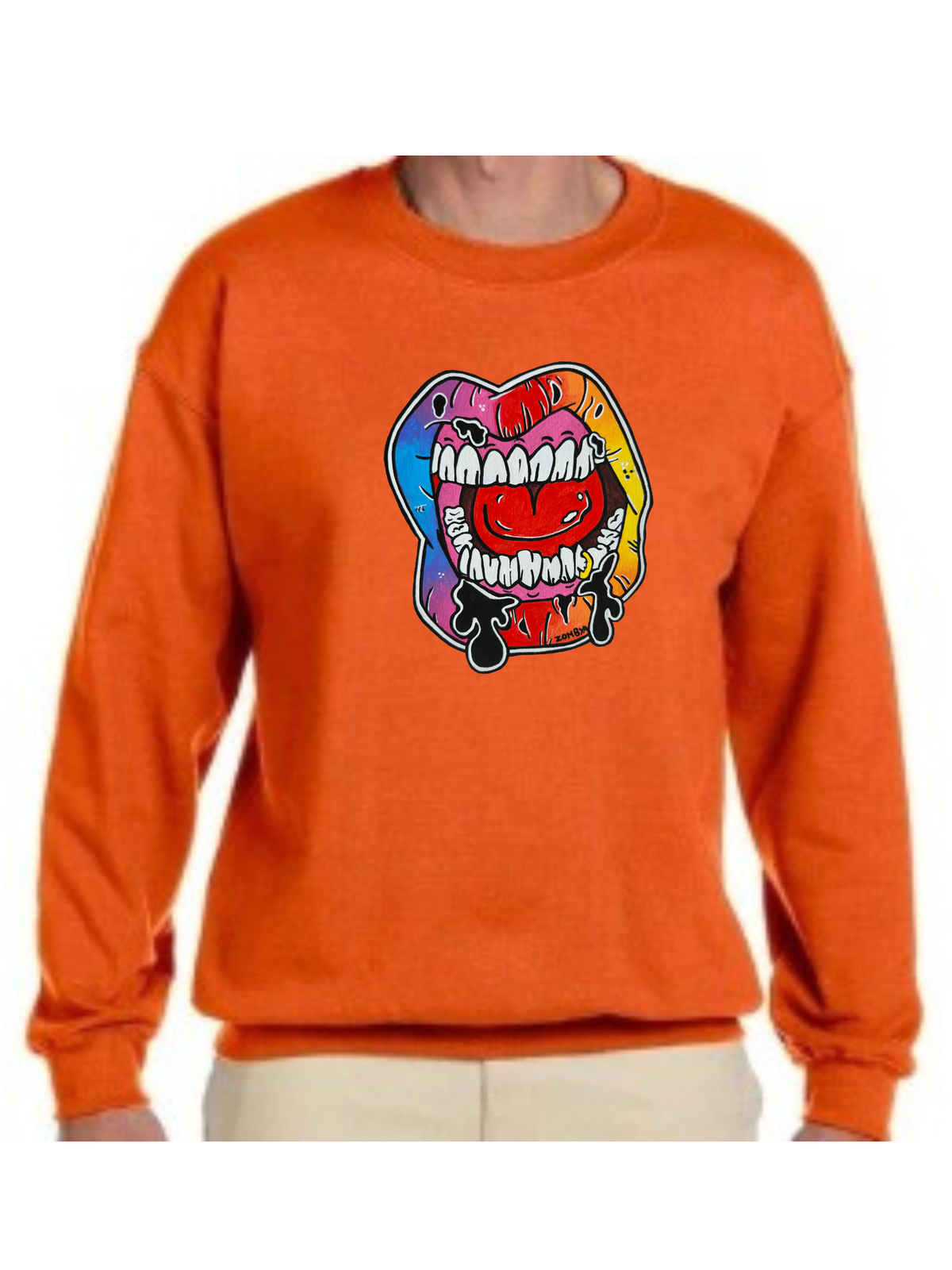 Crewneck Lèvre multicolore