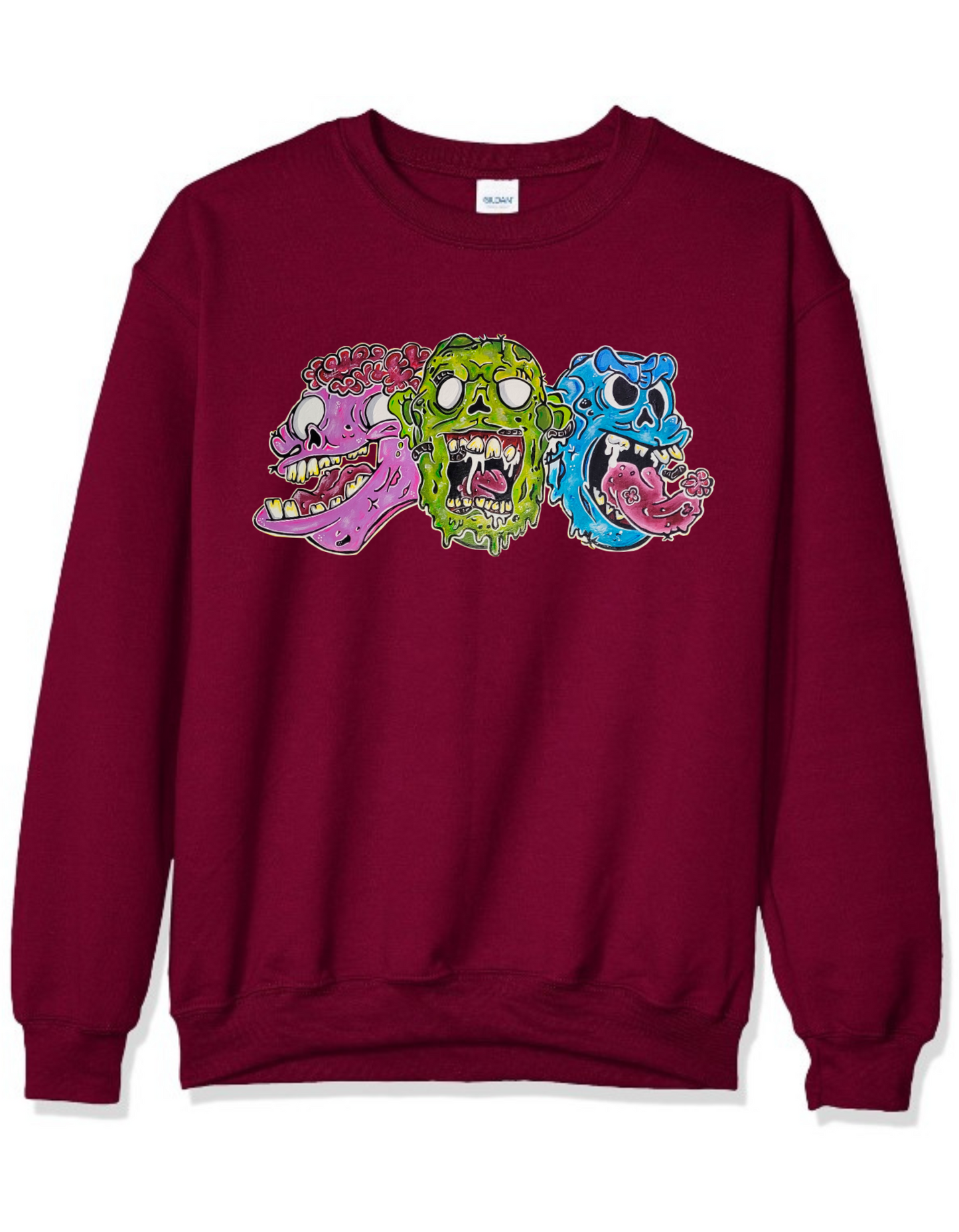 Crewneck trio zombies
