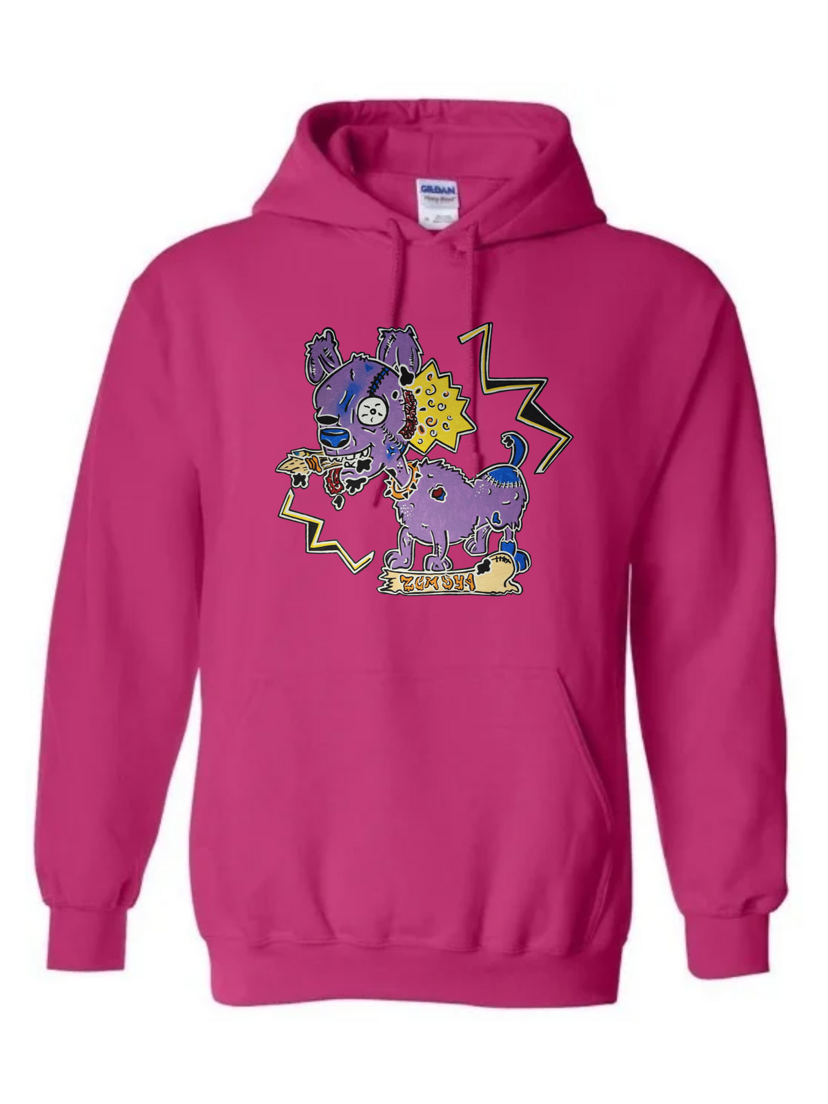 Hoodies Chien zombie