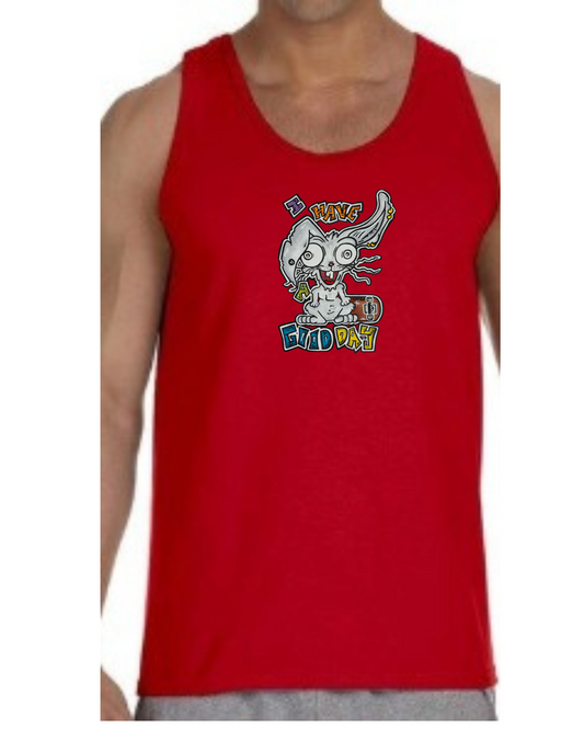 Camisole homme I have a good day