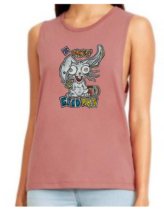 Camisole femme festival muscle I have a good day