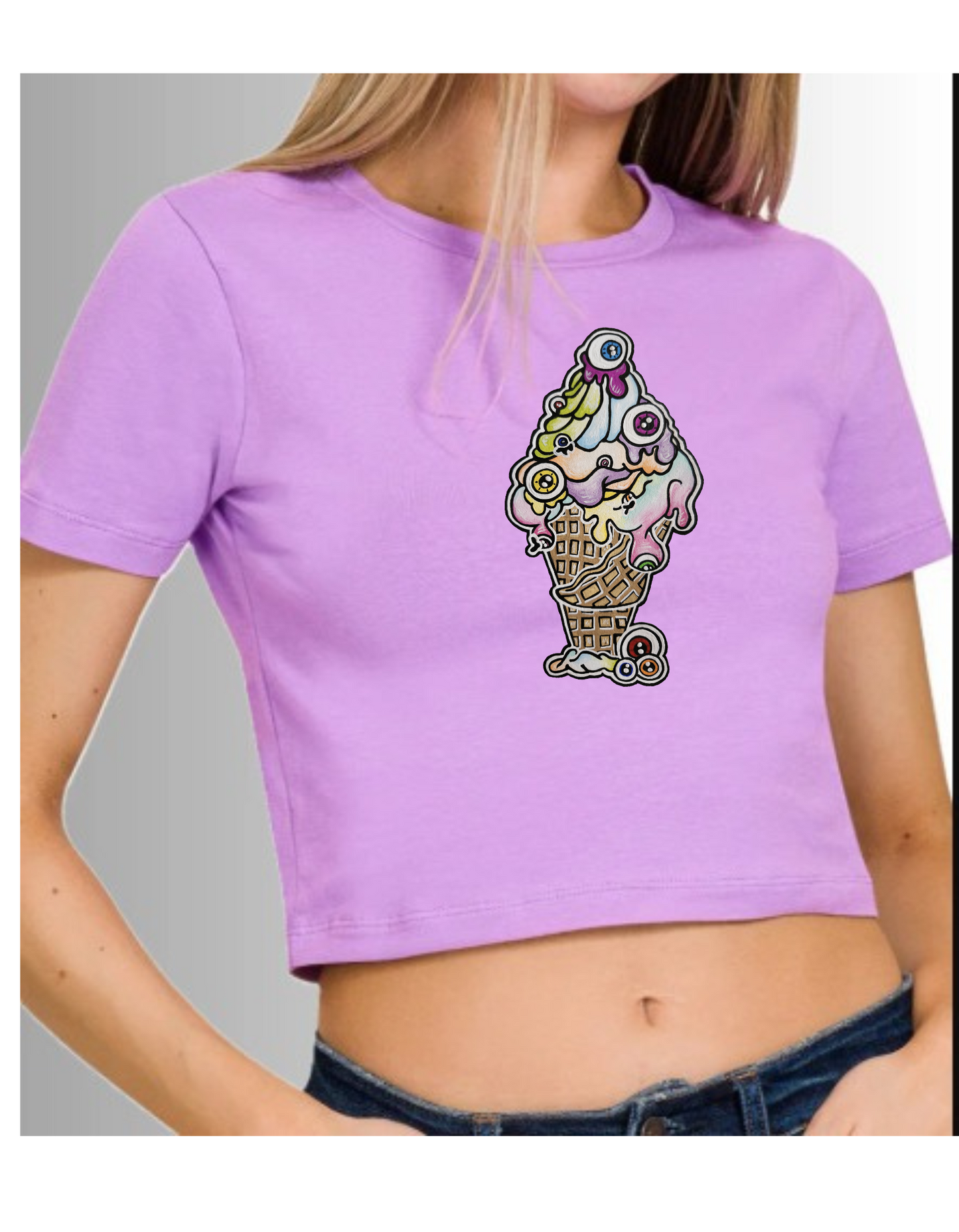 Crop top cornet