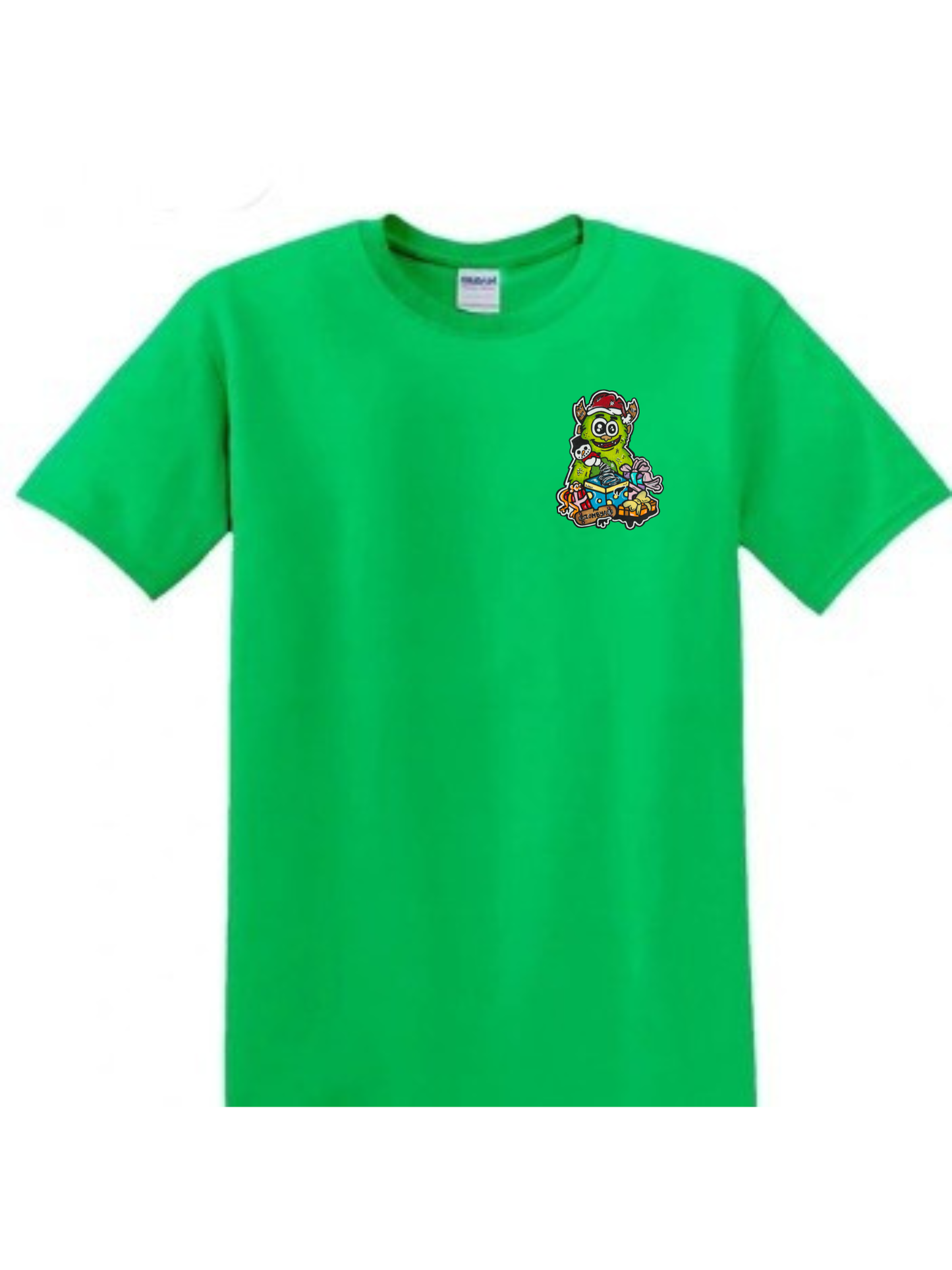 T-shirt Monstre vert Noël