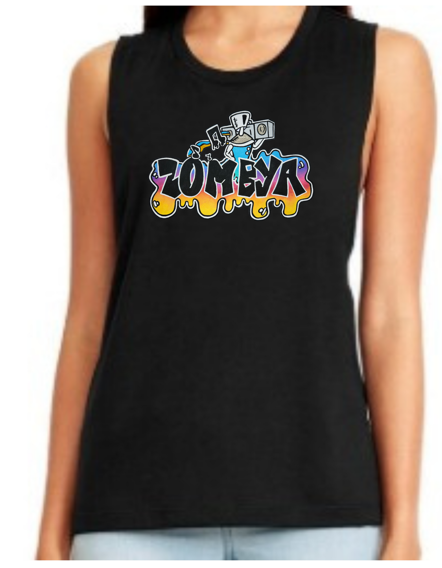 Camisole femme festival muscle Zombya musique