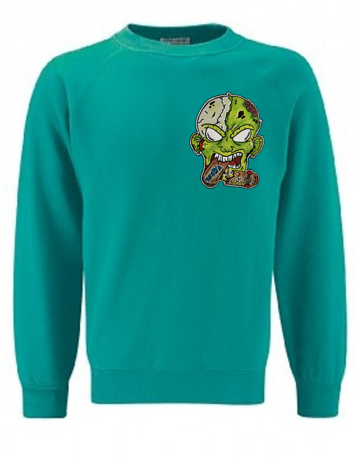 Crewneck zombie mange skate