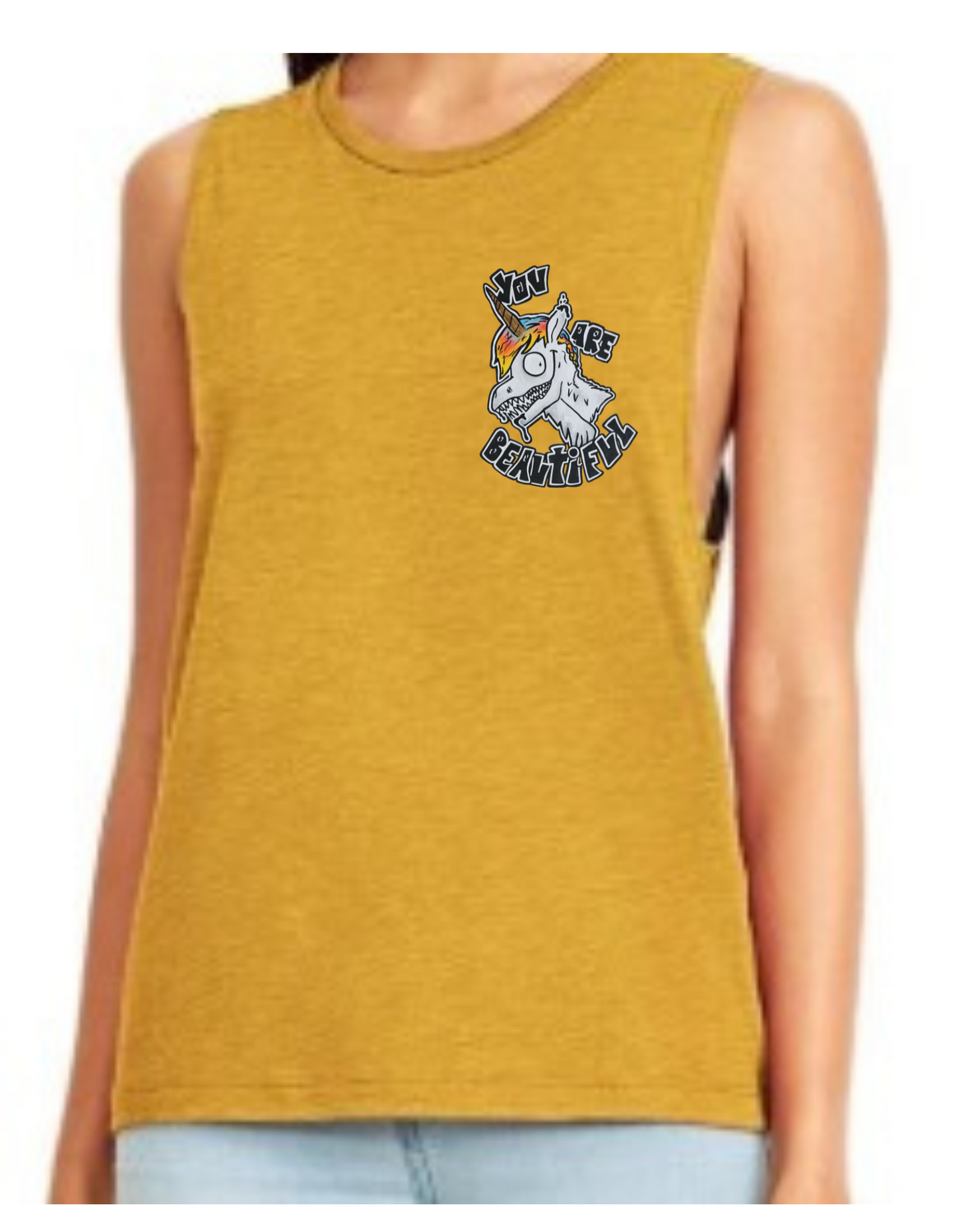 Camisole femme festival muscle You are beautiful