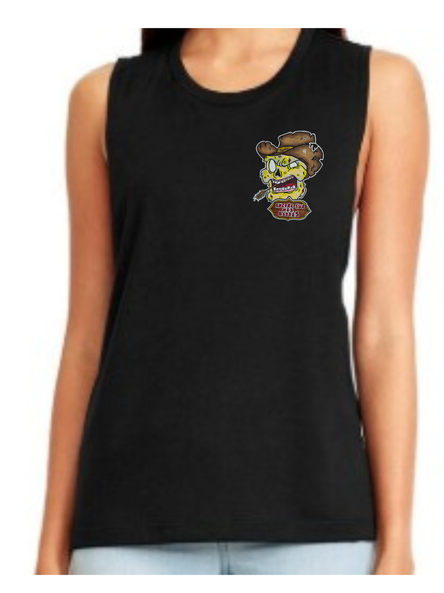 Camisole femme festival muscle Encore sur mes bottes