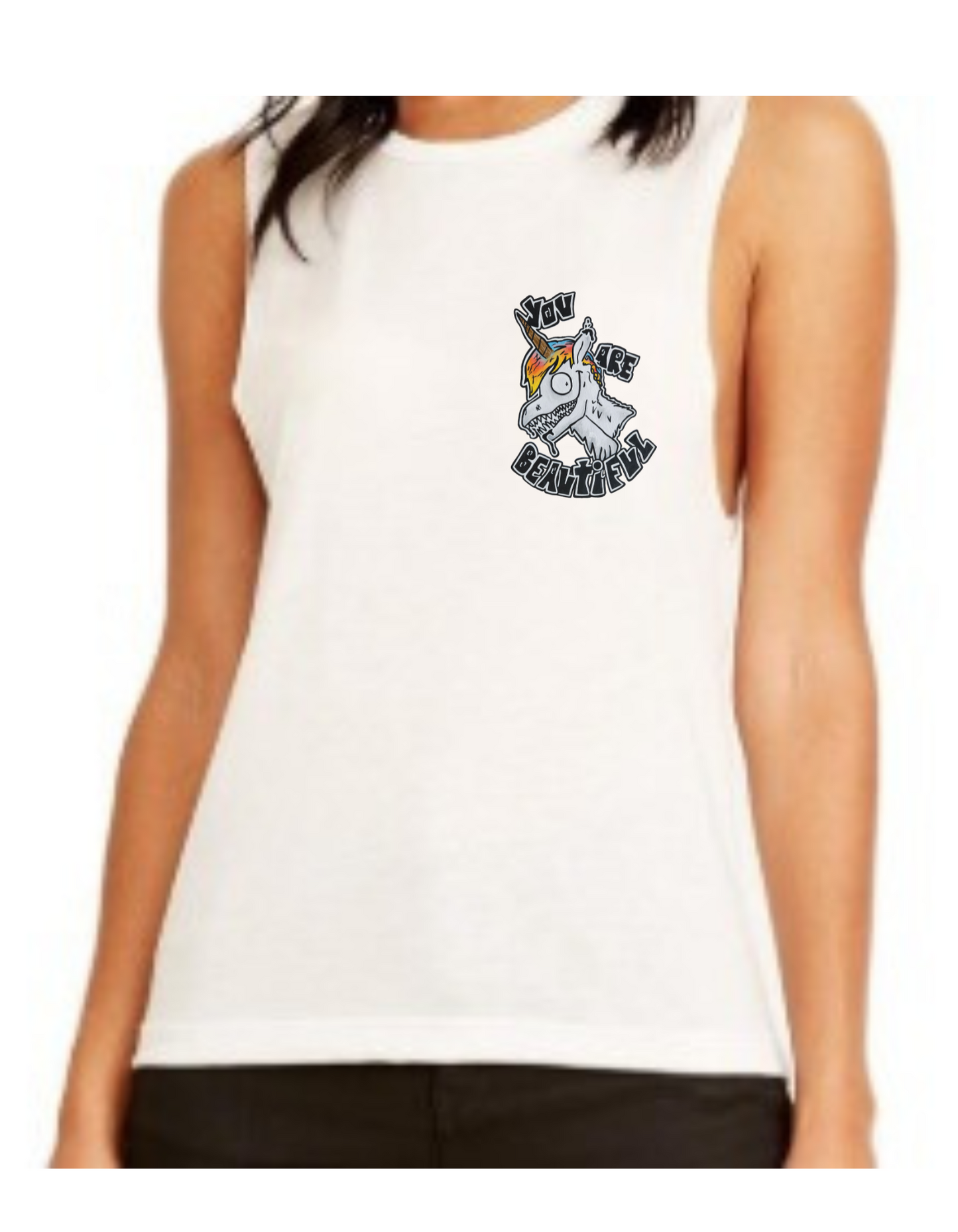Camisole femme festival muscle You are beautiful