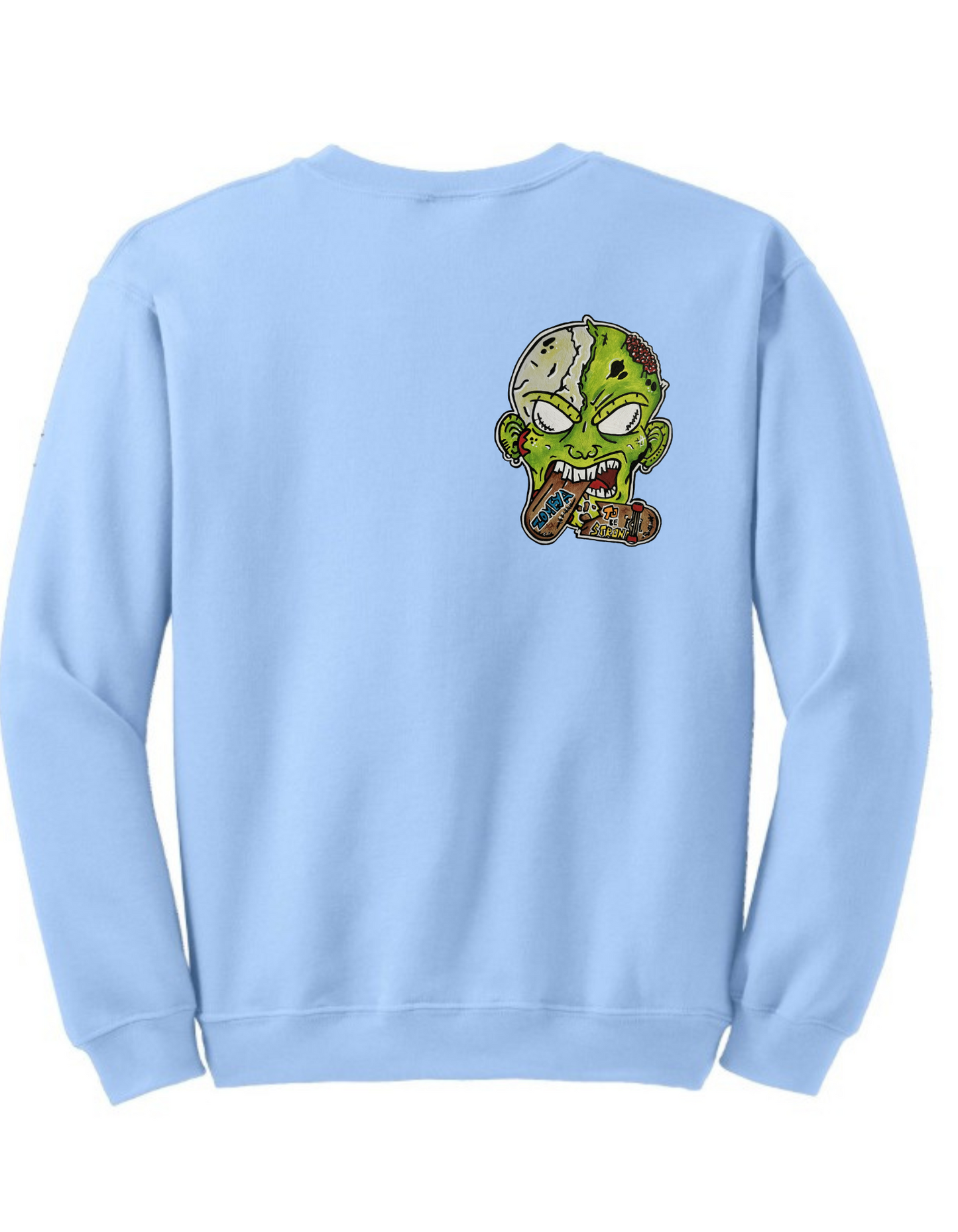 Crewneck zombie mange skate