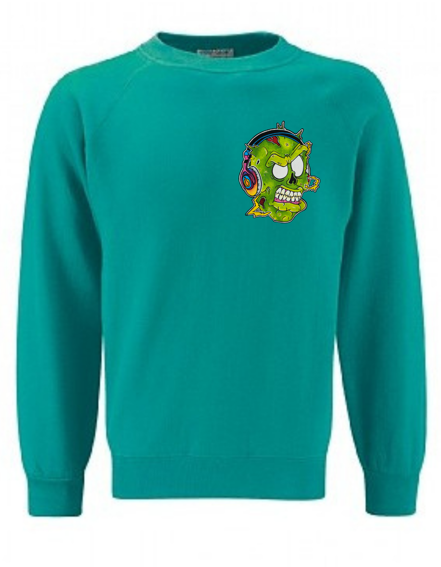 Crewneck zombie écouteur