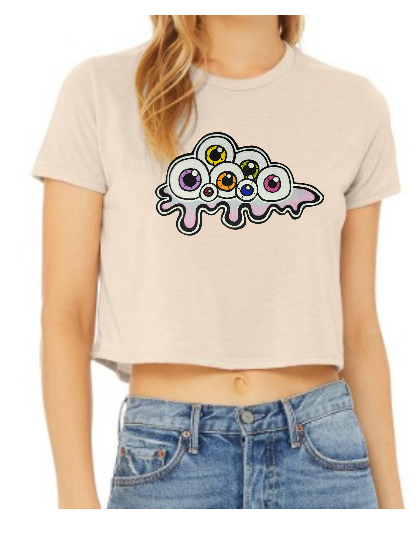 Crop top yeux
