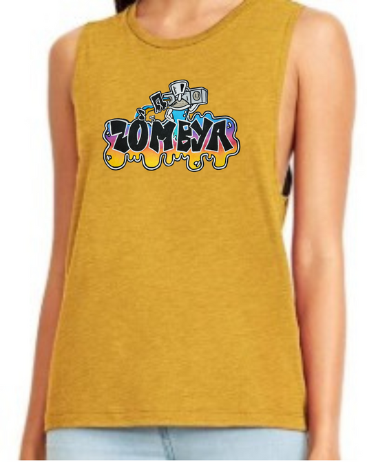 Camisole femme festival muscle Zombya musique