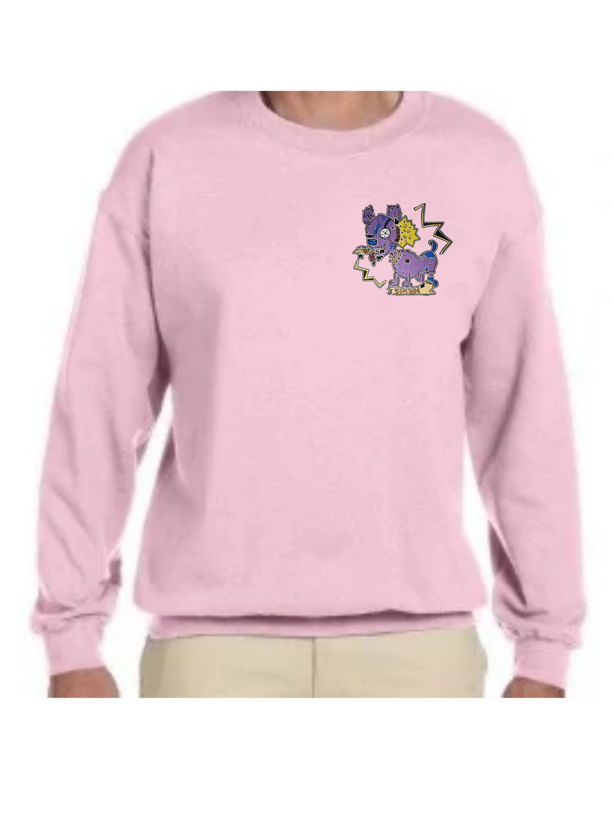Crewneck Chien zombie