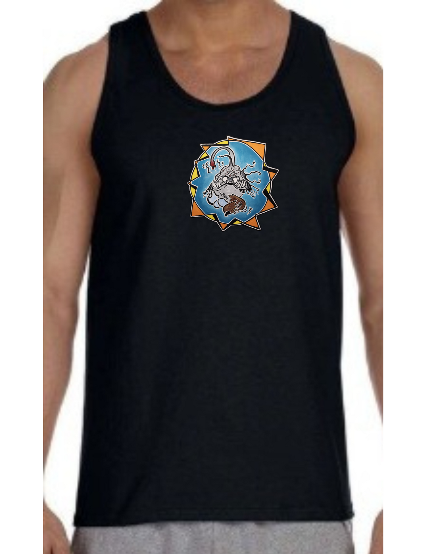Camisole homme Poisson lanterne
